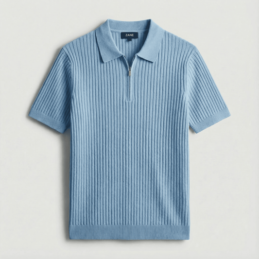 Rome Rib Knit Polo